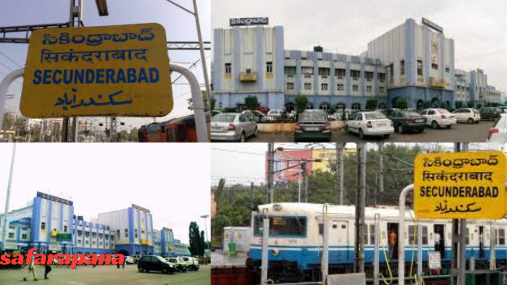 Secunderabad a station that is always busy